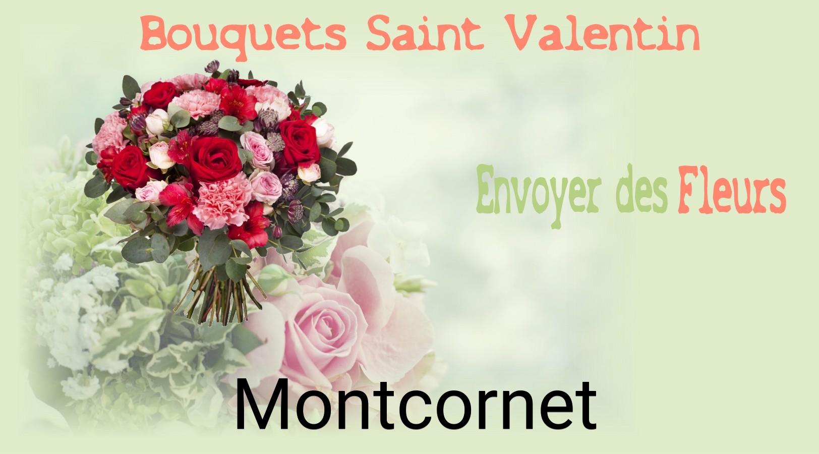 Roses de Saint-Valentin livrées à Montcornet